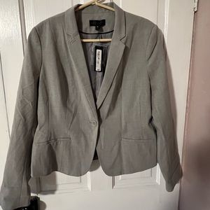 NWT Worthington Gray Blazer in size XL